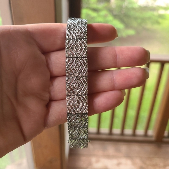 2 CT 7" REAL DIAMOND BRACELET, [break up special....] - Picture 4 of 6